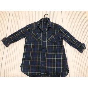 Madewell Plaid / Green/Red/Navy / Size M